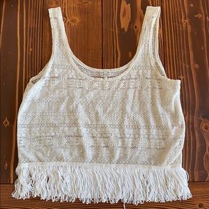 Kirra Boho Sheer Crop Top